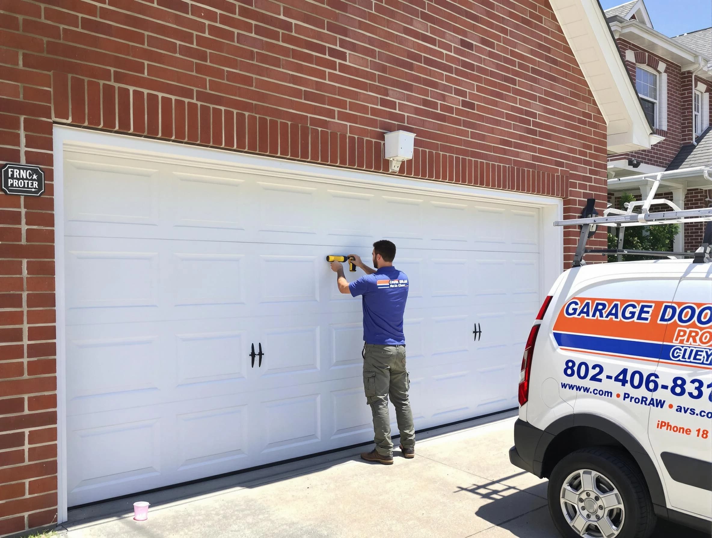 Local garage door repair service by Mountain Green Garage Door Repair in Mountain Green