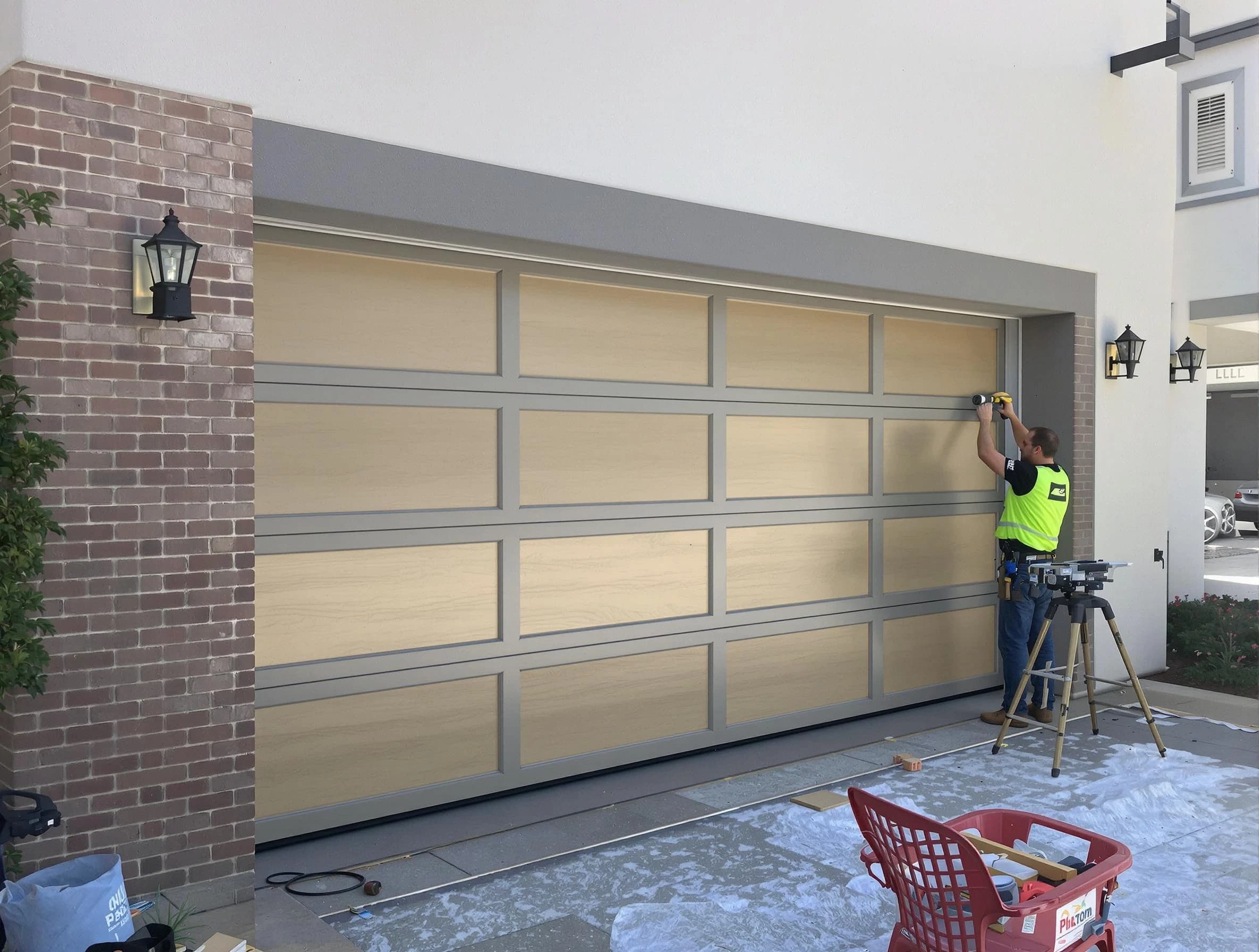 Garage door replacement service by Mountain Green Garage Door Repair in Mountain Green