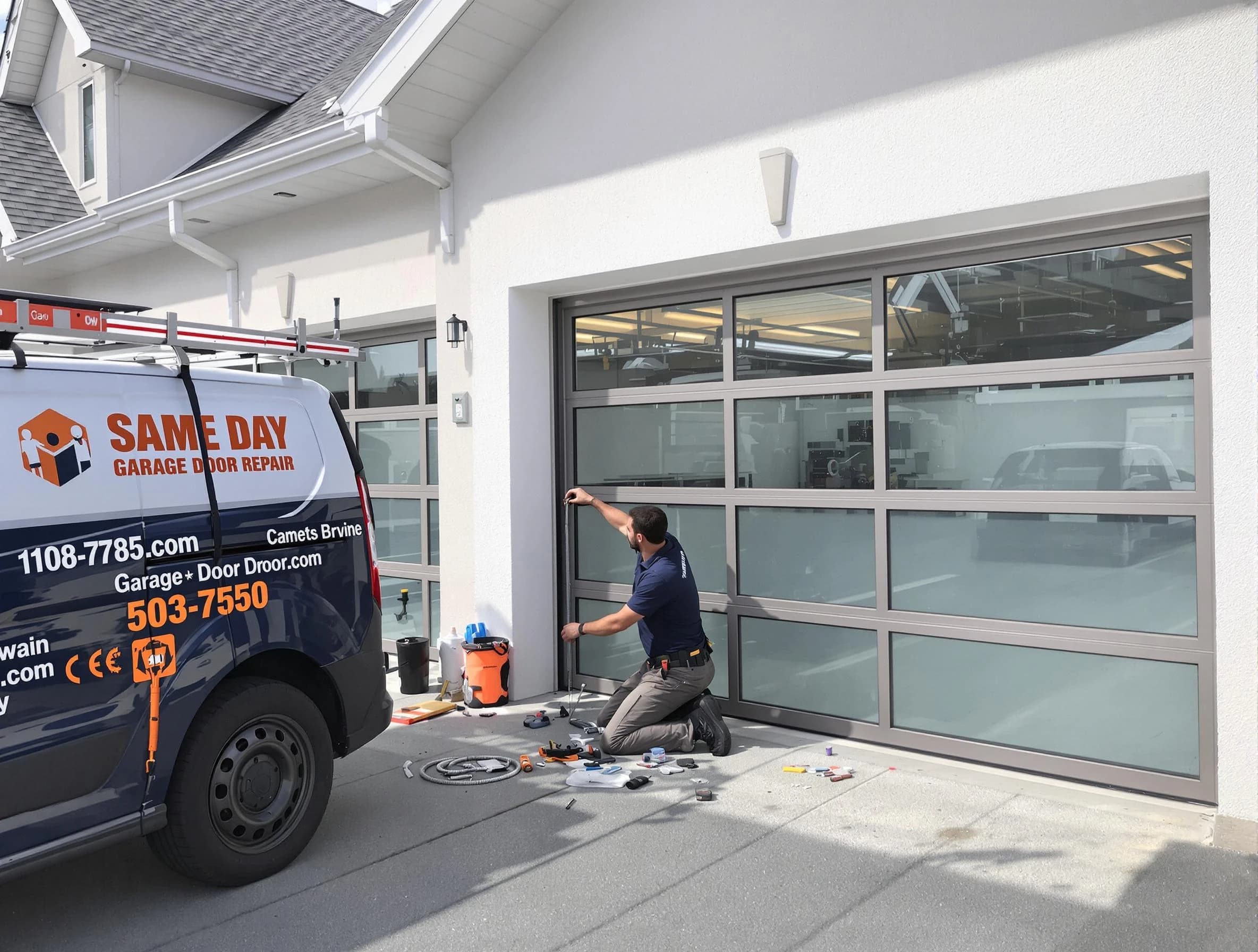 Same-day garage door repair service by Mountain Green Garage Door Repair in Mountain Green