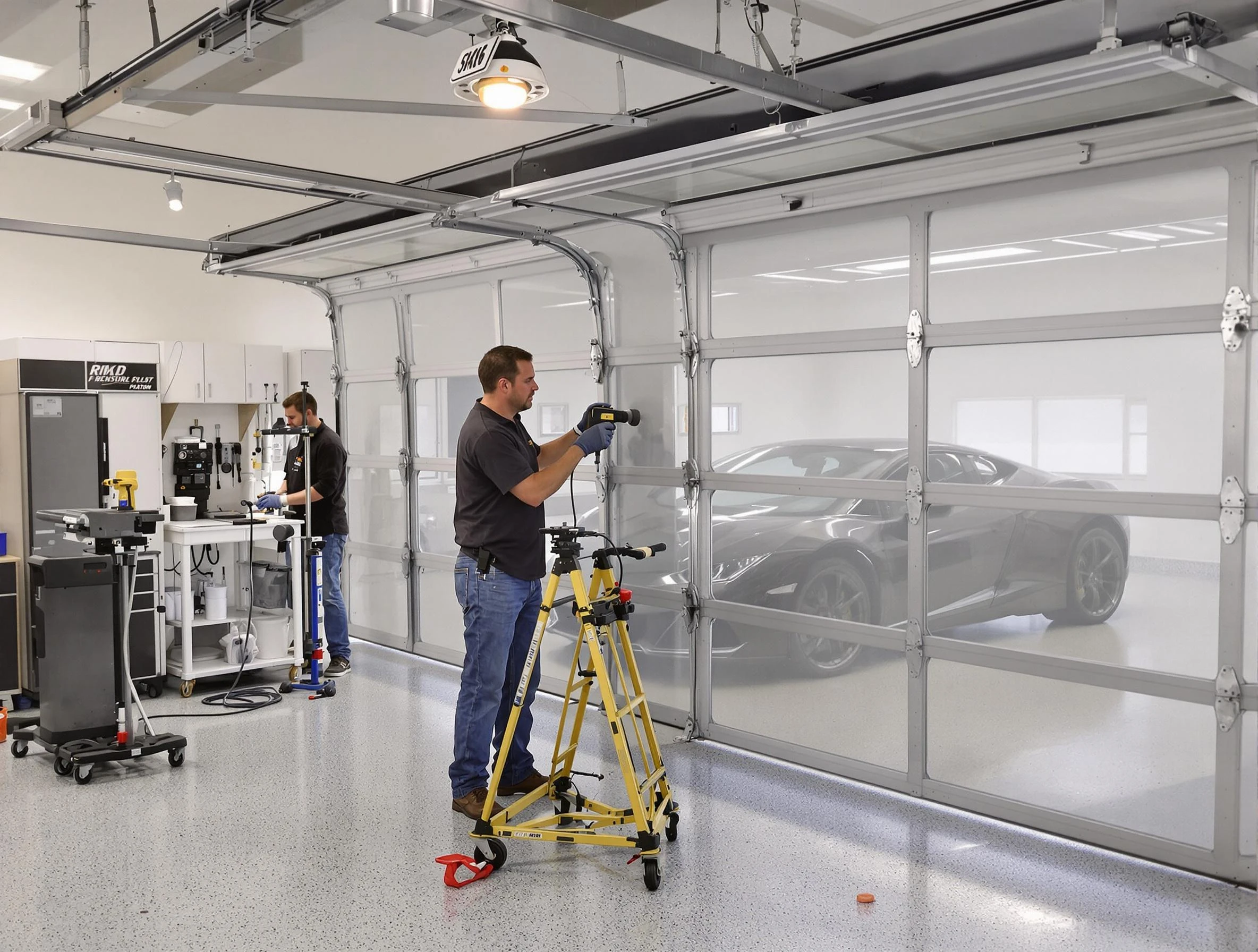 Garage Door Dents Repair in Mountain Green