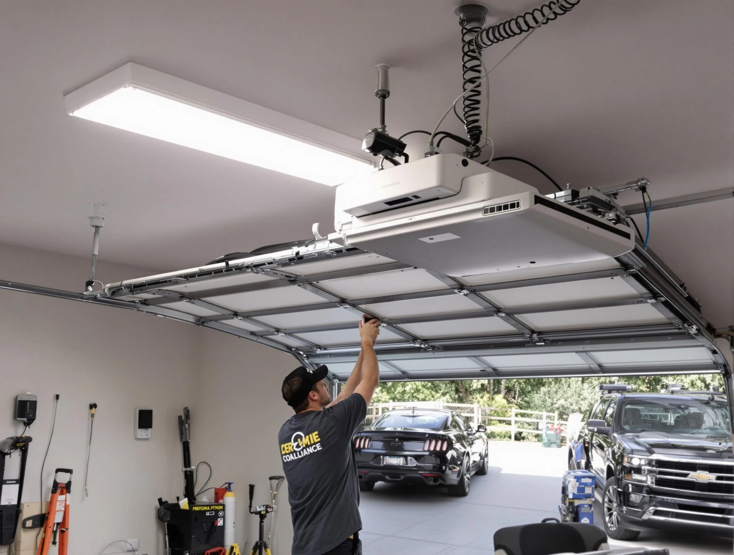 Garage Door Opener Installation in Mountain Green
