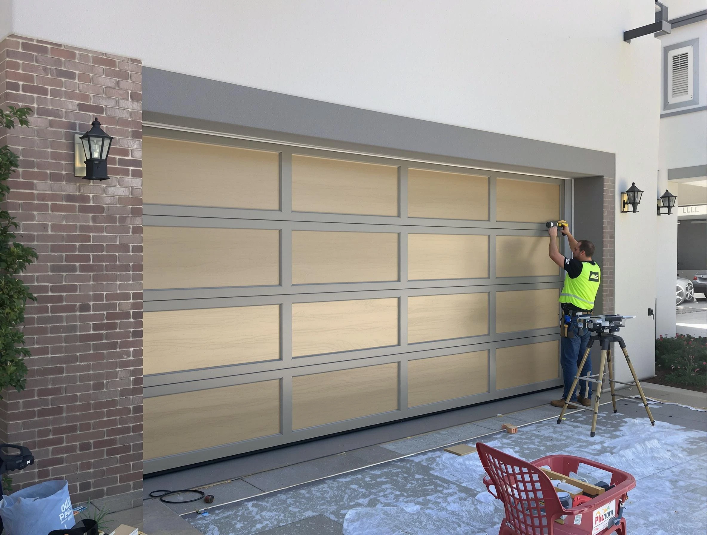 Garage door replacement service by Mountain Green Garage Door Repair in Mountain Green