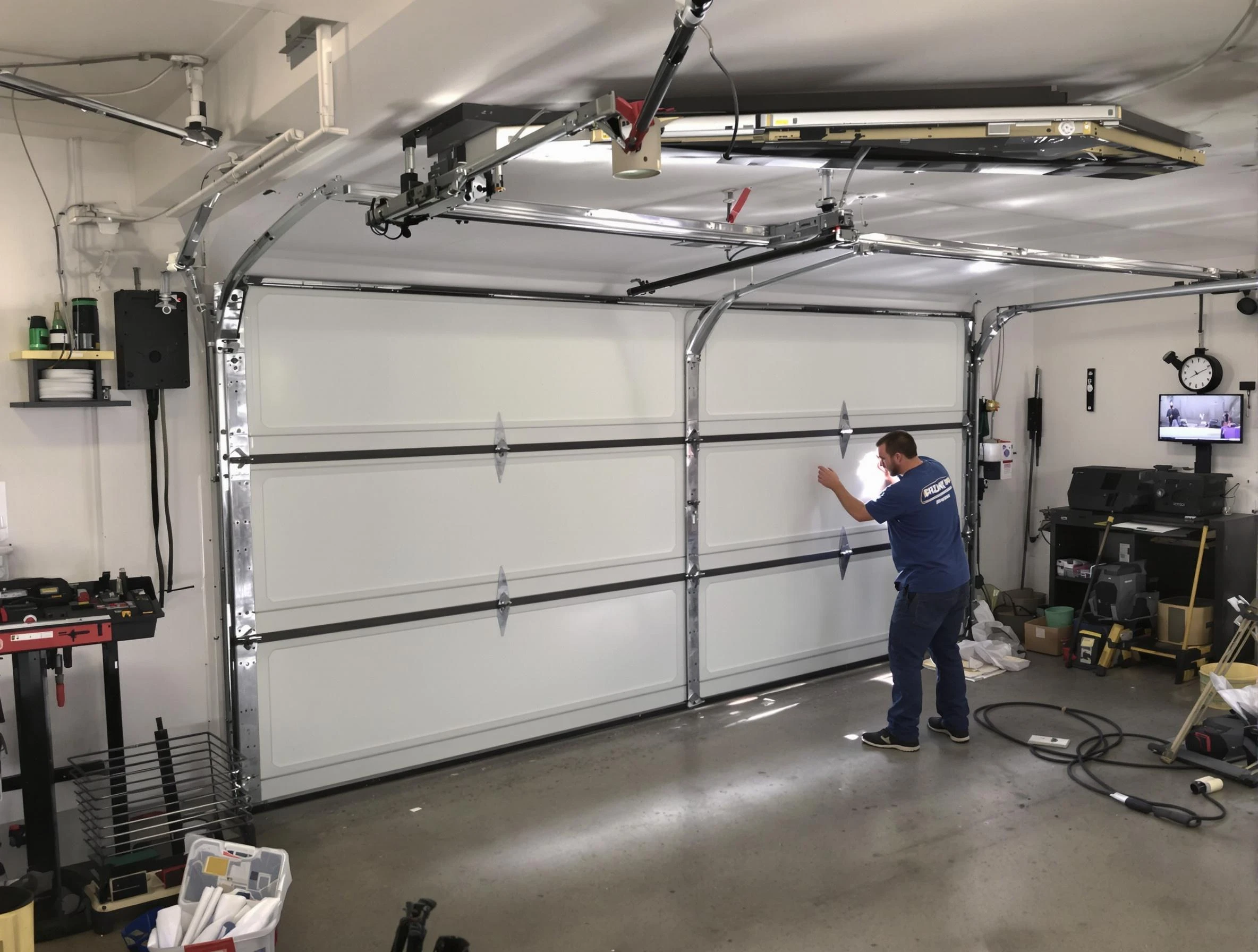 Professional garage door repair service by Mountain Green Garage Door Repair in Mountain Green